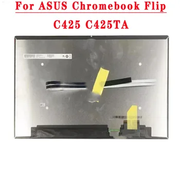 14,0 инча, FHD 1920X1080 LED LCD Екран В Събирането На ASUS Chromebook Flip C425 C425TA C425T на Лаптопа с LCD Екран възли