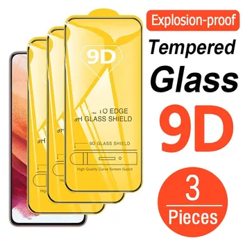 3ШТ 9D протектор на екрана е закалено стъкло за iPhone 14 Pro Max Защитно стъкло за iPhone 14 Plus 14 Pro за iPhone 14 Glass