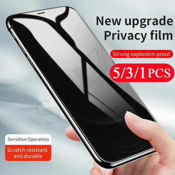 5/3/1pcs HD Защитно стъкло за iphone 11 Pro 12 Mini XS X Max XR 8 7 6 6s Plus SE 2020 от Закалено Стъкло, Защитно Фолио За екрана на вашия телефон