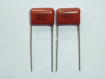 50шт CBB кондензатор 103 400V 103J 0,01 icf 10nF P10 металлизированный филмът кондензатор от полипропиленова тъкан