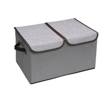 J1919 кутия за съхранение на дрехи за дома, голяма сгъваема кутия за съхранение