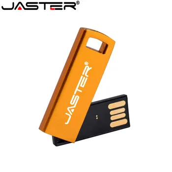 JASTER Метален USB флаш памет персонализирани флаш памет 64 GB 32 GB 16 GB 8 GB от 4 GB флаш карта с памет карта, usb-устройство подаръци