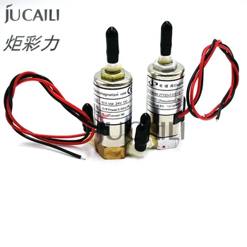 Jucaili 4 бр. широкоформатен принтер 3 начина електромагнитен клапан с пряко глава за crystaljet infiniti phaeton JYY електрически клапан