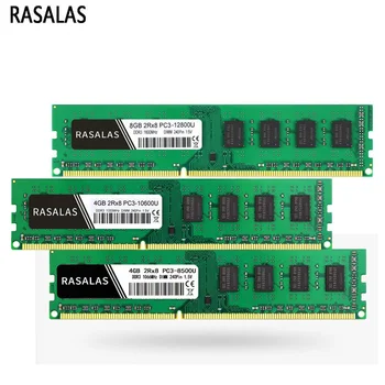 Rasalas Настолна памет RAM DDR3 1066 1333 1600 Mhz 8500 10600 12800 s 240pin 1,35 1,5 В Memoria RAM за PC