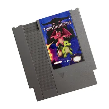 Twin Dragons Super NES Games Cart 72-пинов 8-битова игра касета - ОГРАНИЧЕНО издание (Mapper 30)