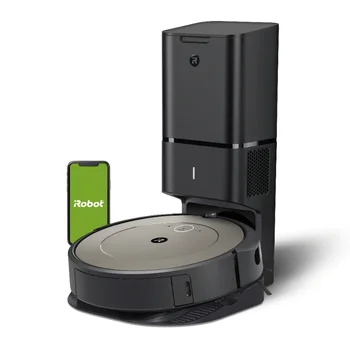 iRobot® Roomba® i1+ (1552) Snap на Wi-Fi Саморазгружающийся робот-прахосмукачка, идеален за почистване на козината на домашни любимци, килими