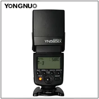Безжична светкавица YONGNUO YN585EX P-TTL Speedlite TTL за огледално-рефлексни фотоапарати Pentax K-70 K-50 K-1 K-S1, K-S2 645Z К-3, К-5 II и K-30