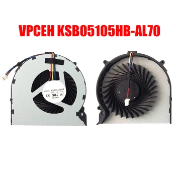 Вентилатор за процесор за лаптоп SONY VAIO VPCEH VPCEL VPC-EH Серия VPC-EL KSB05105HB-AL70 DC05V 0.32 A Нов