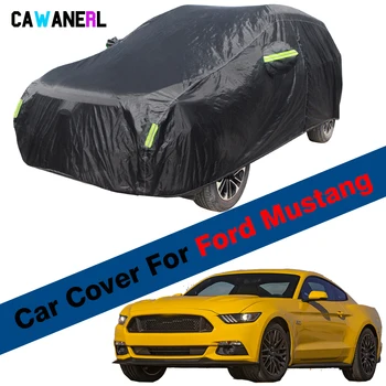 Водоустойчив automobile калъф за Ford Mustang, козирка, защита от uv защита от сняг, дъжд, прах, авто калъф