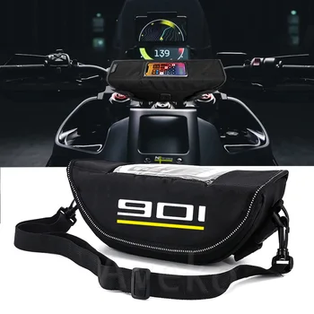 За Husqvarna Norden 901 модерна чанта водоустойчива мотоциклетът пътна навигационна чанта на волана