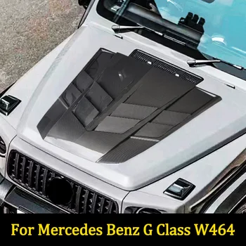 За Mercedes Benz W464 Висококачествени въглеродни влакна/суха въглерод/изкован въглерод Украса на предния капак на колата Модификация на капака
