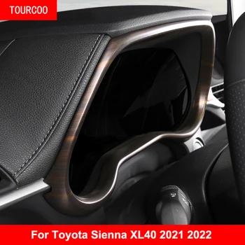 За Toyota Sienna XL40 2021 2022 Централна конзола Декоративна рамка ABS стикер Модифицирующие аксесоари