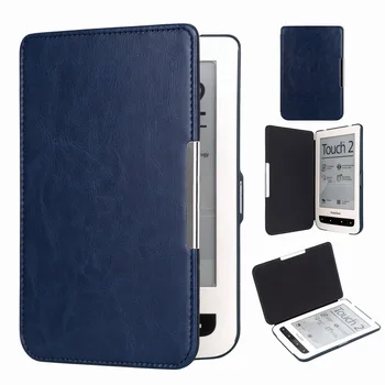 Кожен защитен калъф от изкуствена кожа Funda Cover за таблет PocketBook 626 625 624 Touch lux2 lux3 Аксесоар
