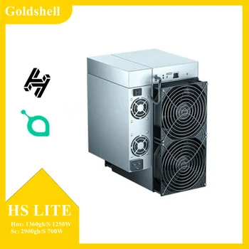 Нов миньор Goldshell HS Lite капацитет 1200 W Hns: 1360 Ghz /С, 750 W Sc: 2900 Ghz / С, захранване Asic Миньор е включена в комплекта.