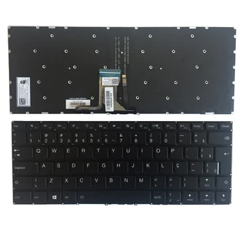 Нова Бразилия/BR клавиатура за лаптоп Lenovo Flex 4-14 Flex 4-1470 Flex 4-1480 с подсветка черен цвят
