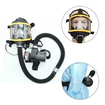 Система за защита от противогаза с постоянен поток на въздуха ctric, полнолицевая противогазная маска, респираторная маска за безопасност на работното място
