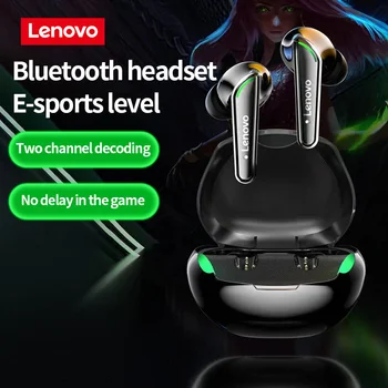 Слушалки Lenovo XT92 TWS Bluetooth слушалки с ниска латентност с микрофон безжични слушалки стерео сензорна музикална слушалки геймър