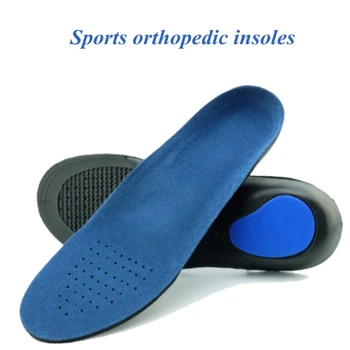 Стелка Спортна ортопедия плоскостъпие и Ортопедични стелки за поддръжка на свода на крака за Мъже и жени, а обувките полагане на EVA Спортна поставяне на подметки за обувки за бягане
