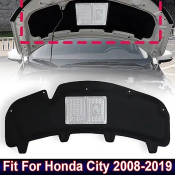 Черно звук proofing памук за двигателя на автомобила Honda City 2008-2014/2015-2019 автоаксесоари звукоизолирани памук може да се намали шума
