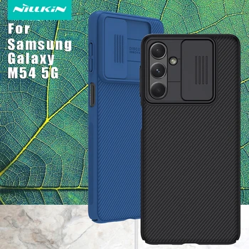 капа За Samsung Galaxy M54 5G Калъф NILLKIN CamShield Pro Калъф За Защита на вашия Фотоапарат Слайд Поверителността на Нетната Делото За Galaxy M54