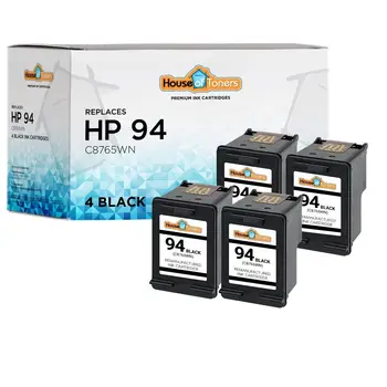 касета 4pk #94 черен цвят за HP PSC Series 1600 1605 1610 1618 2350 2355 2710